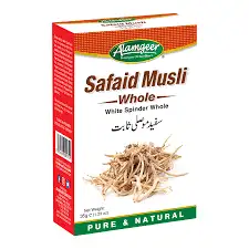 Alamgeer Safaid Musli Whole 35g