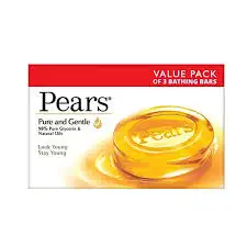 Pears Pure Glycerine & Natural oils Soap 3 Bars