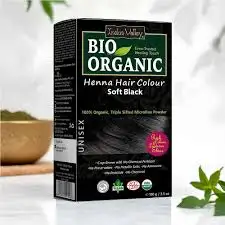 Black heena hair colour powder