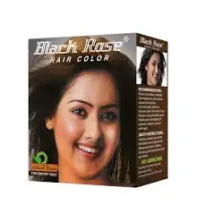 Black rosé hair colour natural brown